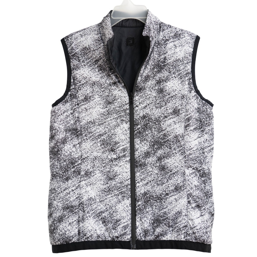 FootJoy Reversible Golf Puffer Vest Womens Sz M Sporty Performance Athleisure - Picture 4 of 5